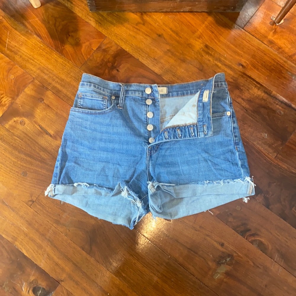 High rise shorts